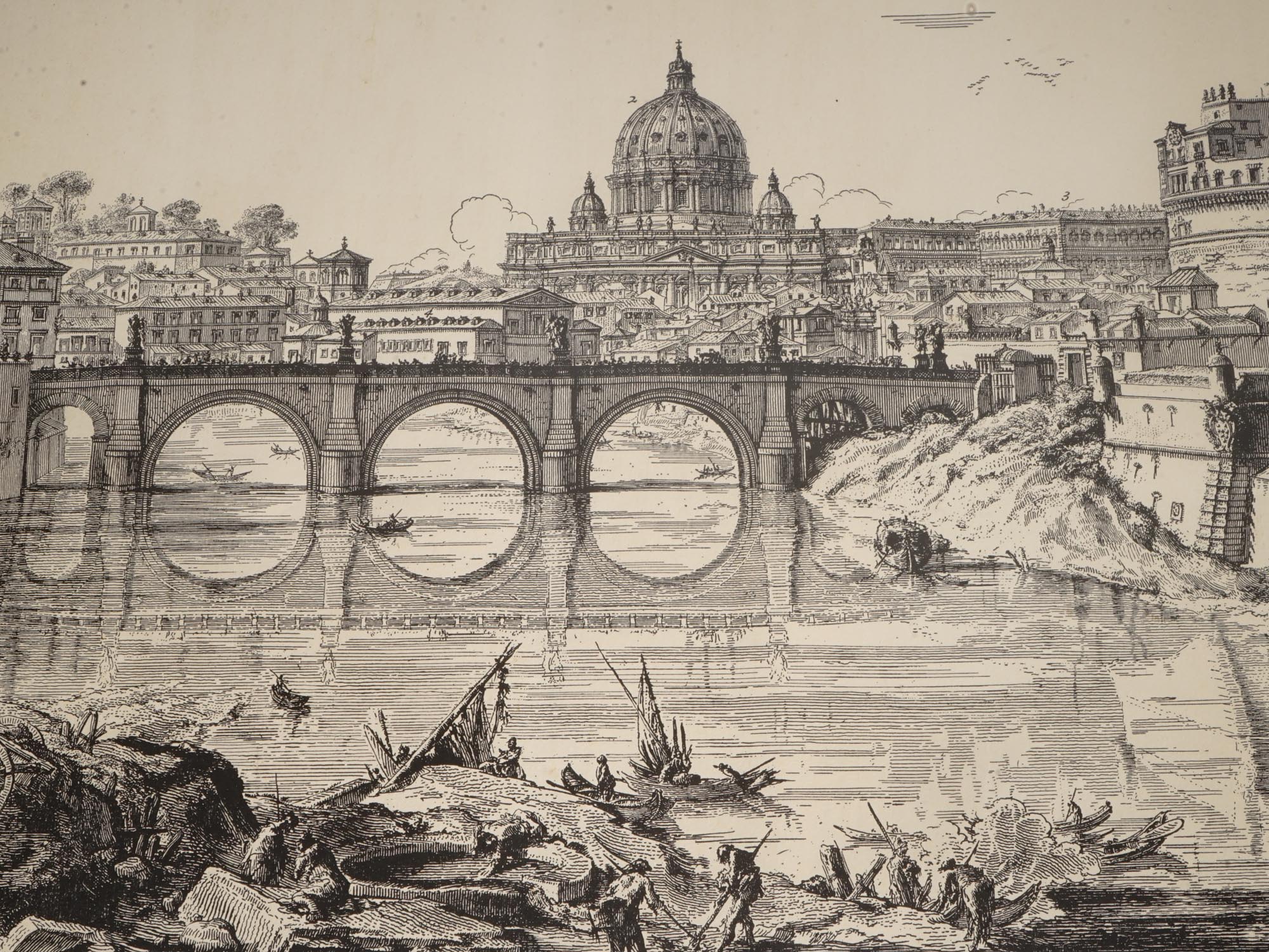 ITALIAN ETCHING ROME AFTER GIAMBATTISTA PIRANESI PIC-2